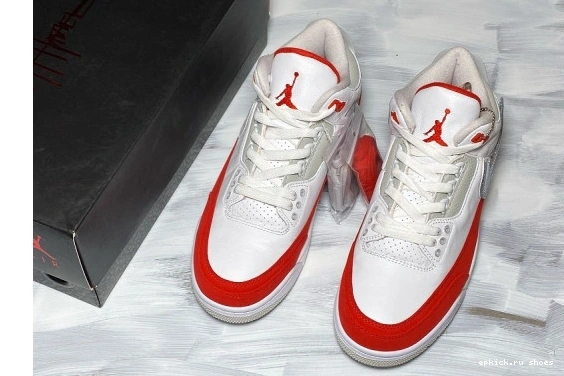 Cheap EP 3 JORDAN CJ0939-100 WHITE CJ0939-100 UNIVERSITY RED AIR TINKER RETRO 0331